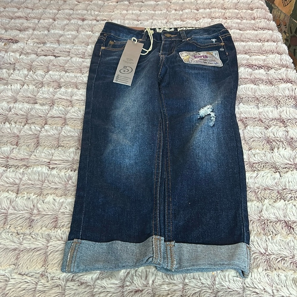 Super Lux Crop girls Jeans size 10